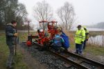 Photo albulle/data/photos/Chantiers_Voie/ProlongementDigue/20130330_Mar_2013_ProlongementBourrage/20130330_ProlongementBourrage_04.jpg
